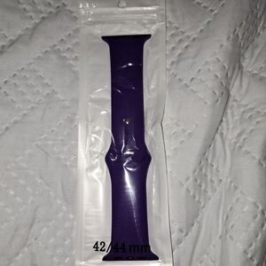 Purple Silicone 42/44mm Watch Band - Compatible Cell Phone Accessory